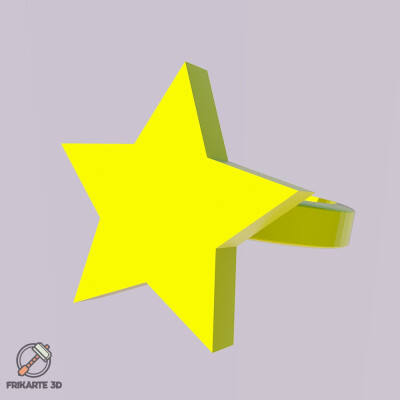 Star Ring 3d model
