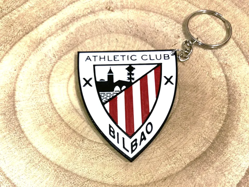 Llavero Athletic de Bilbao / Ath. Bilbao keychain
