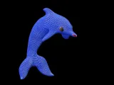 Dolphin miniature 3d Model-5