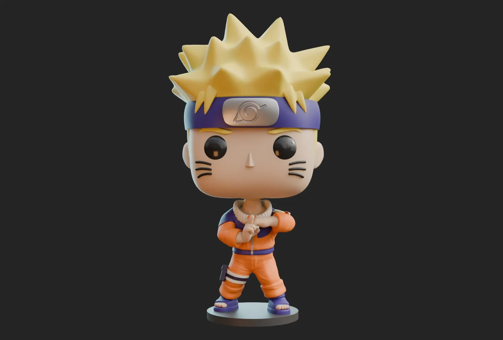 Naruto Kage Bunshin no Jutsu Funko Pop Fan Art