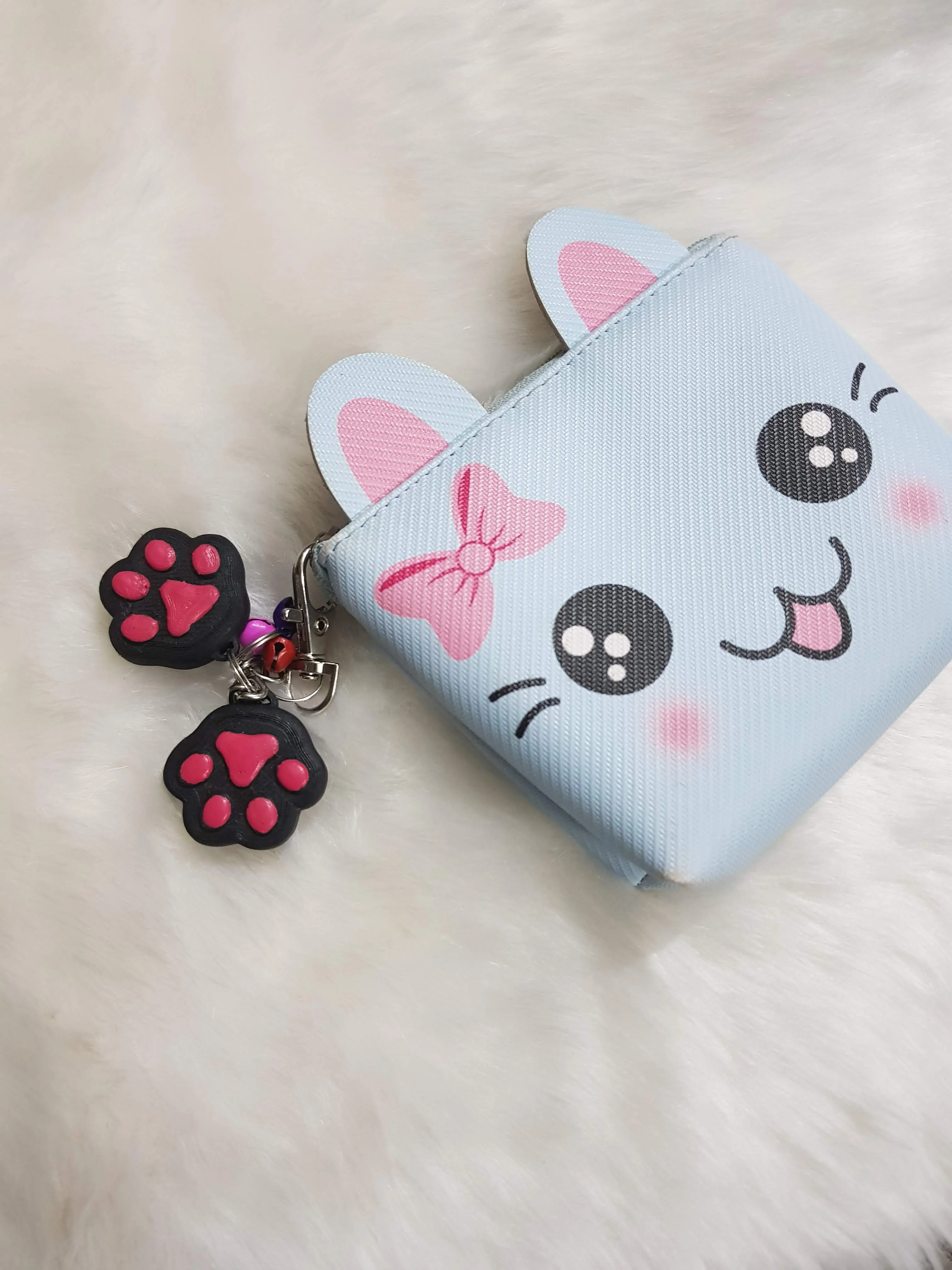 3D Printable Cat Paw Keychain – for Cat Lovers