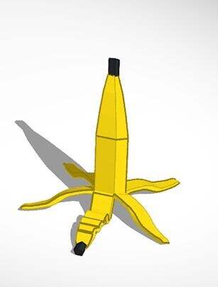 Banana Phone Holder 3d model