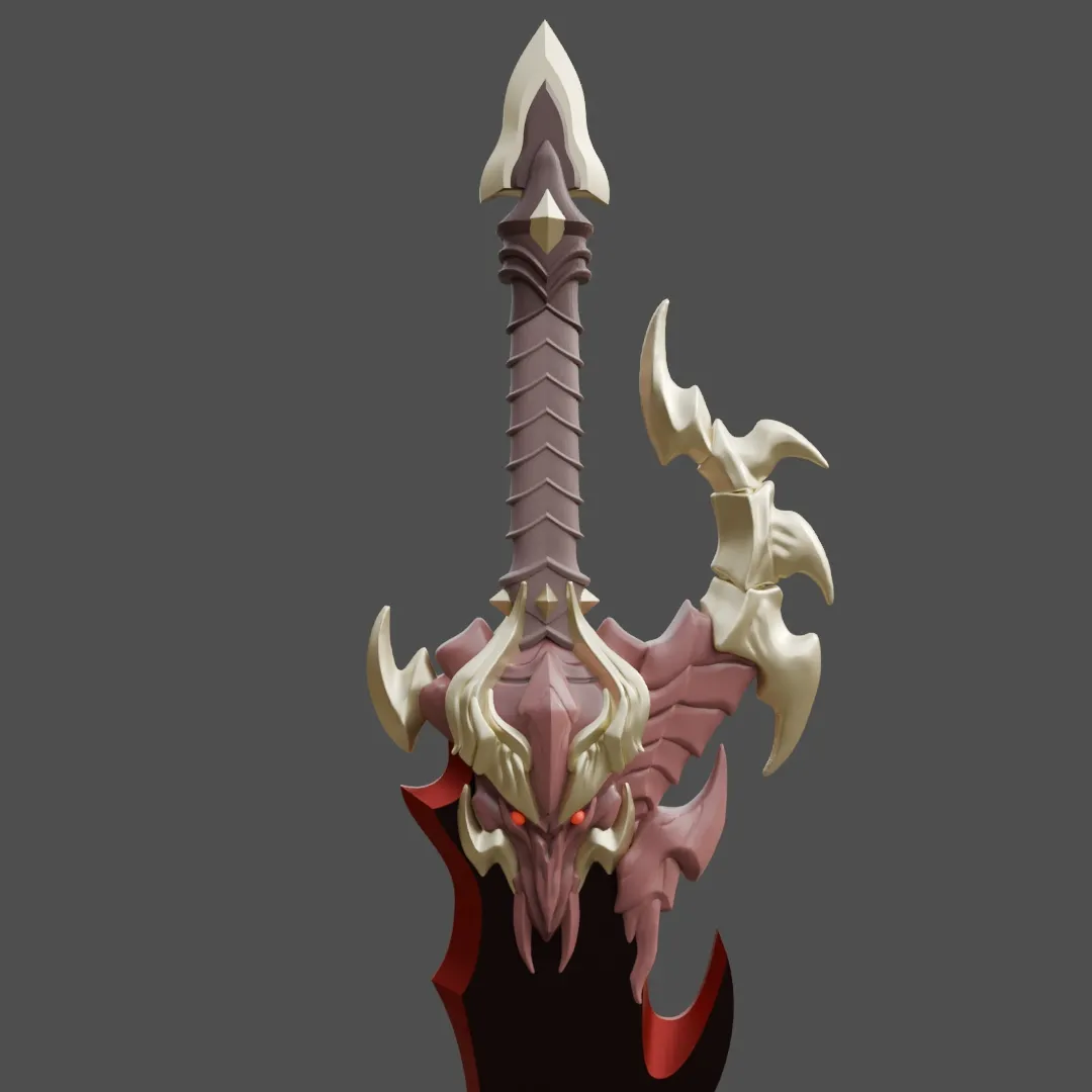 Demon King's Dagger Solo Leveling Arise Fan Art