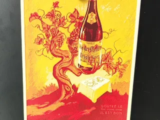 French vintage advertising - Vin des maillotins - hueforge