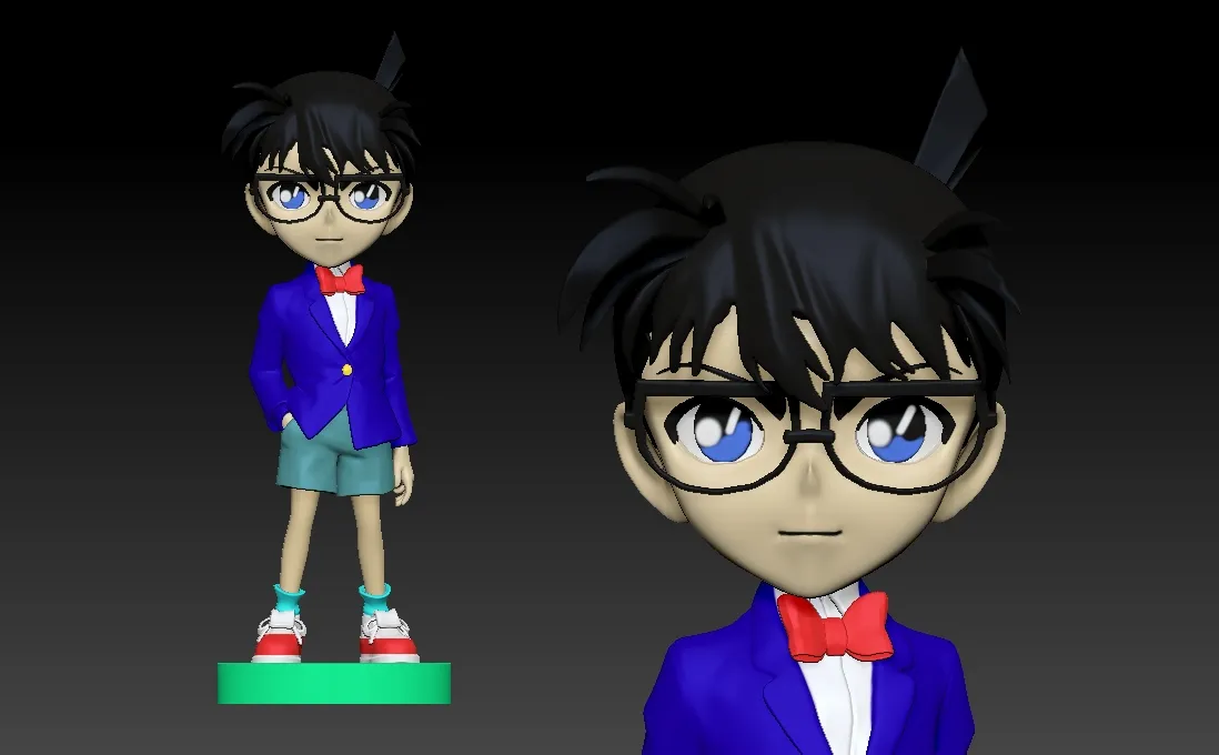 DETECTIVE CONAN - SHINI CHI KUDO - 3D PRINT