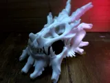 Phone stand- dragon skull-0