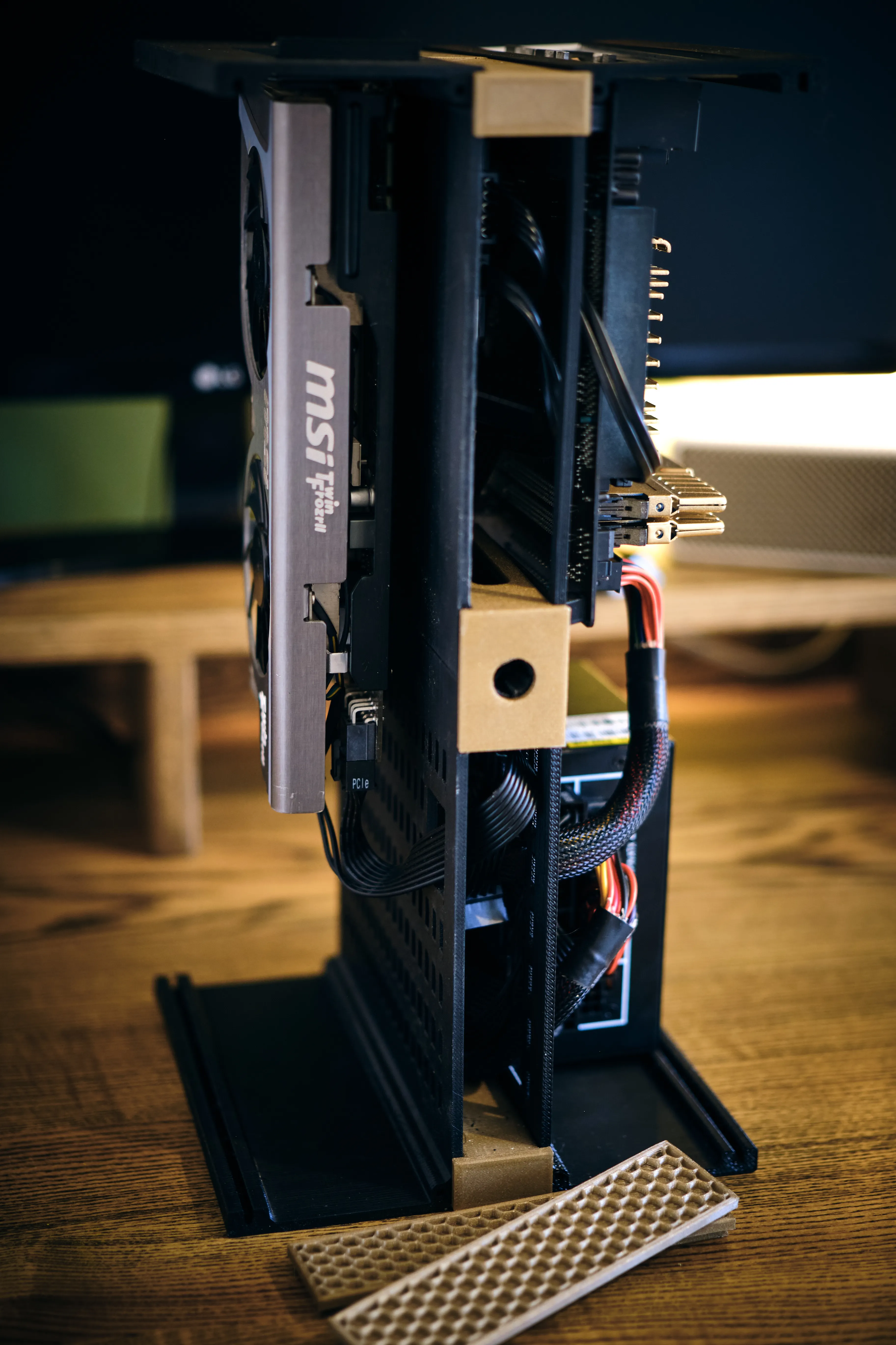Mini ITX Open Frame Desktop PC Case