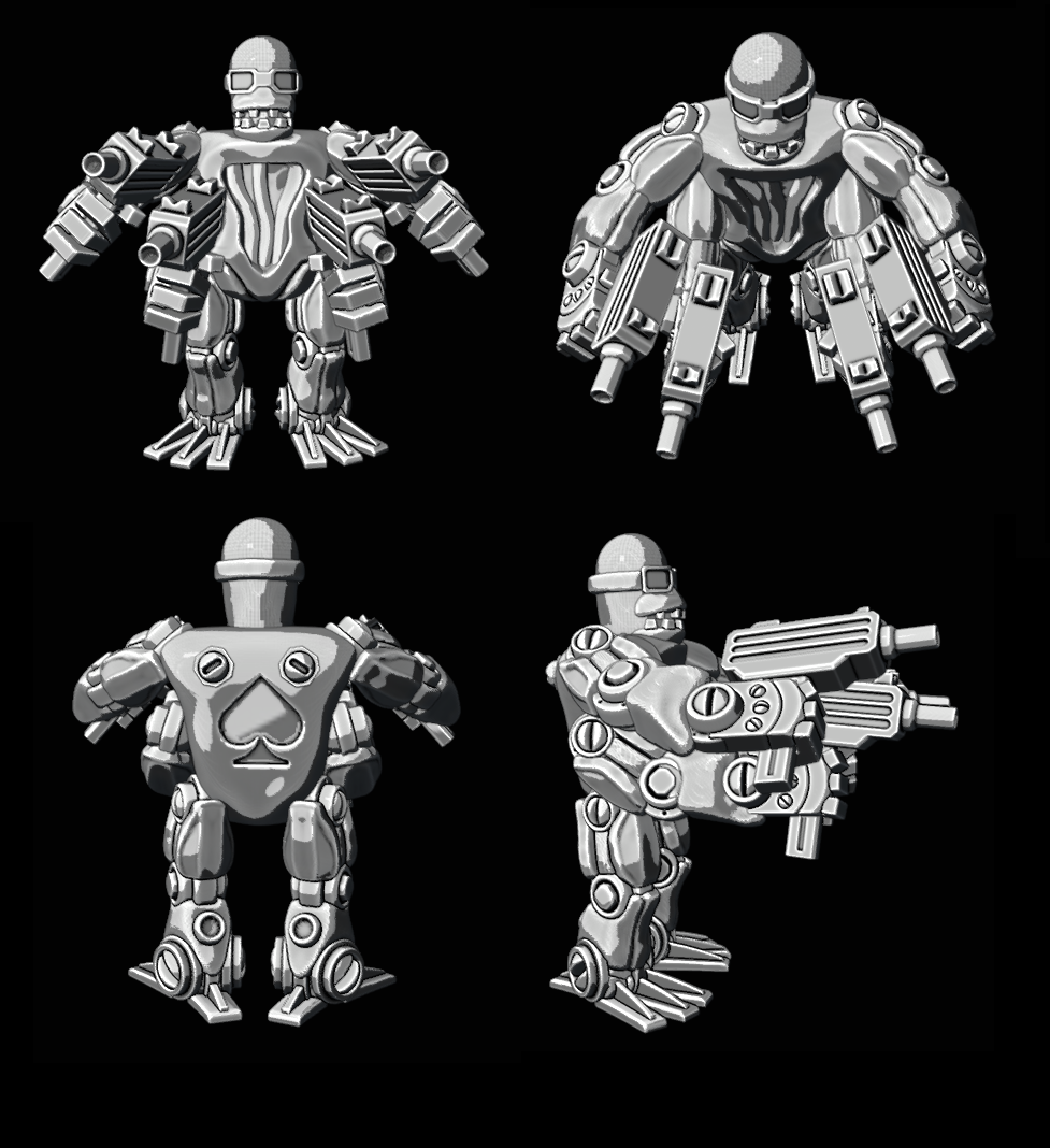 Alpha Brute (32mm Scale, Scaleable) | 3D Models Download | Creality Cloud