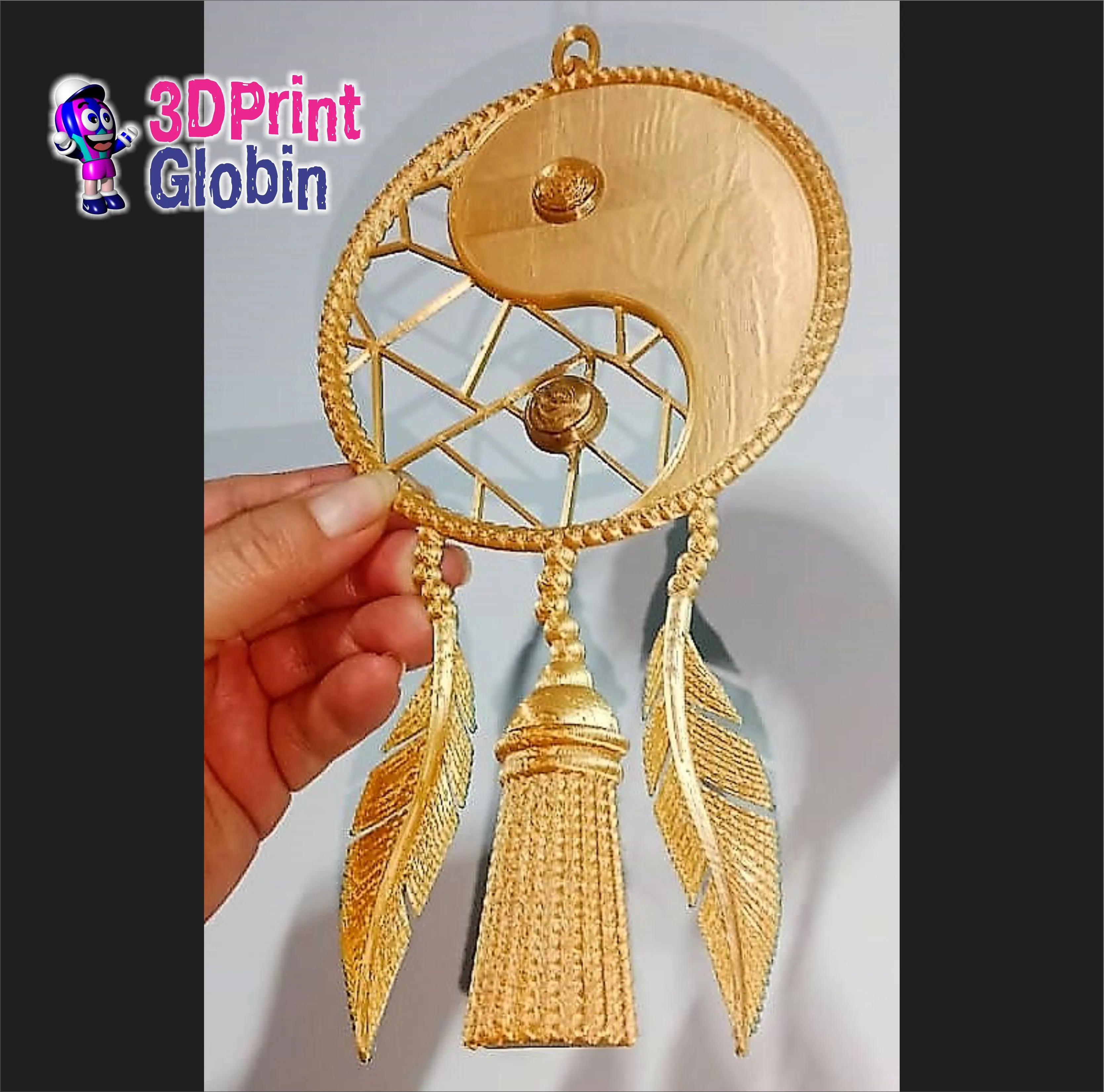 Atrapasueños YIN YANG Dream Catcher