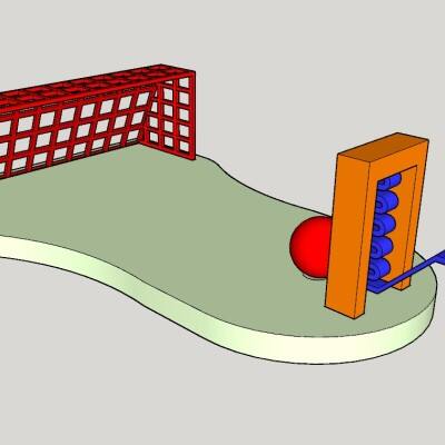 Goal shooter | Desktop fidget 3d model