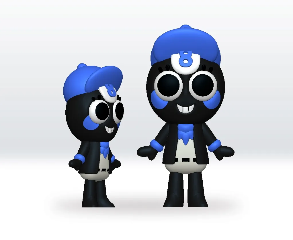 Dandys World Toodles Junior Detective STL 3D Character