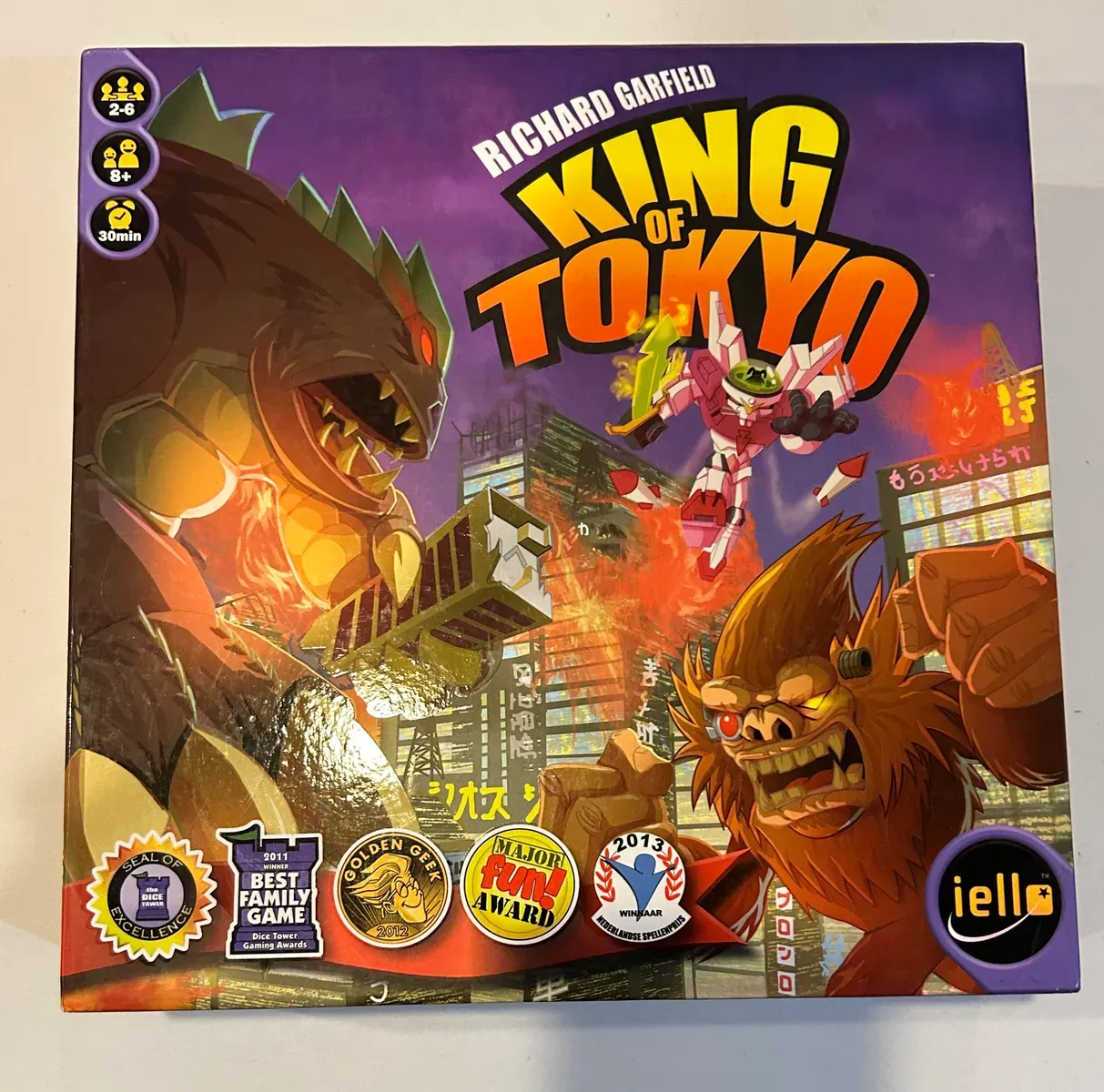 King of Tokyo Energy Cubes Box