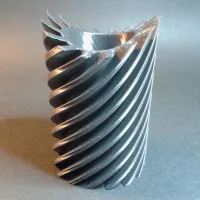 Spiral Gear Flower Pot-4