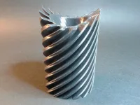 Spiral Gear Flower Pot-4