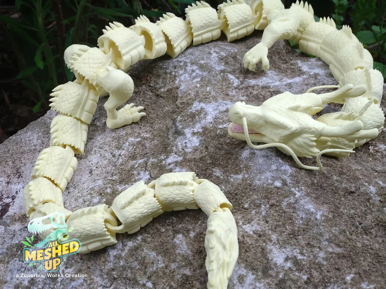 Juguete articulado Shenron Dragon v2