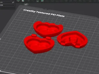 Heart-shaped ring box