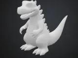 Cartoon Godzilla-1
