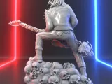 Eddie the Head: Iron Maiden Fan Art Sculpture-1
