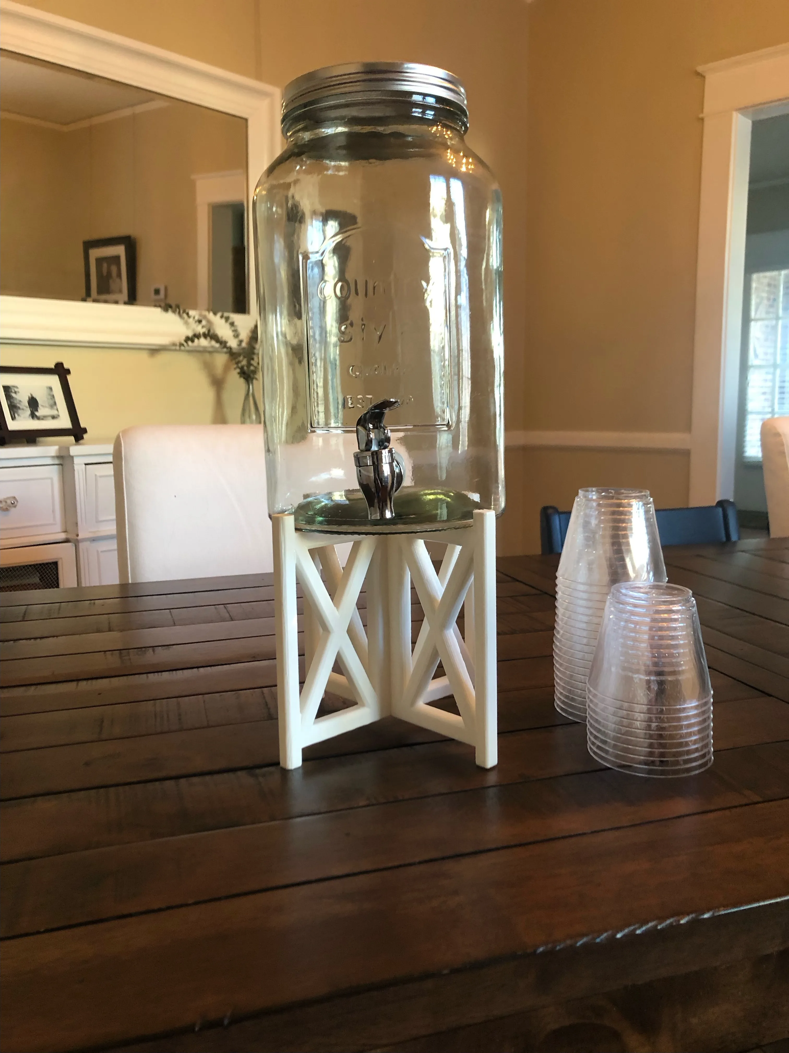 Custom Drink Dispenser Stand