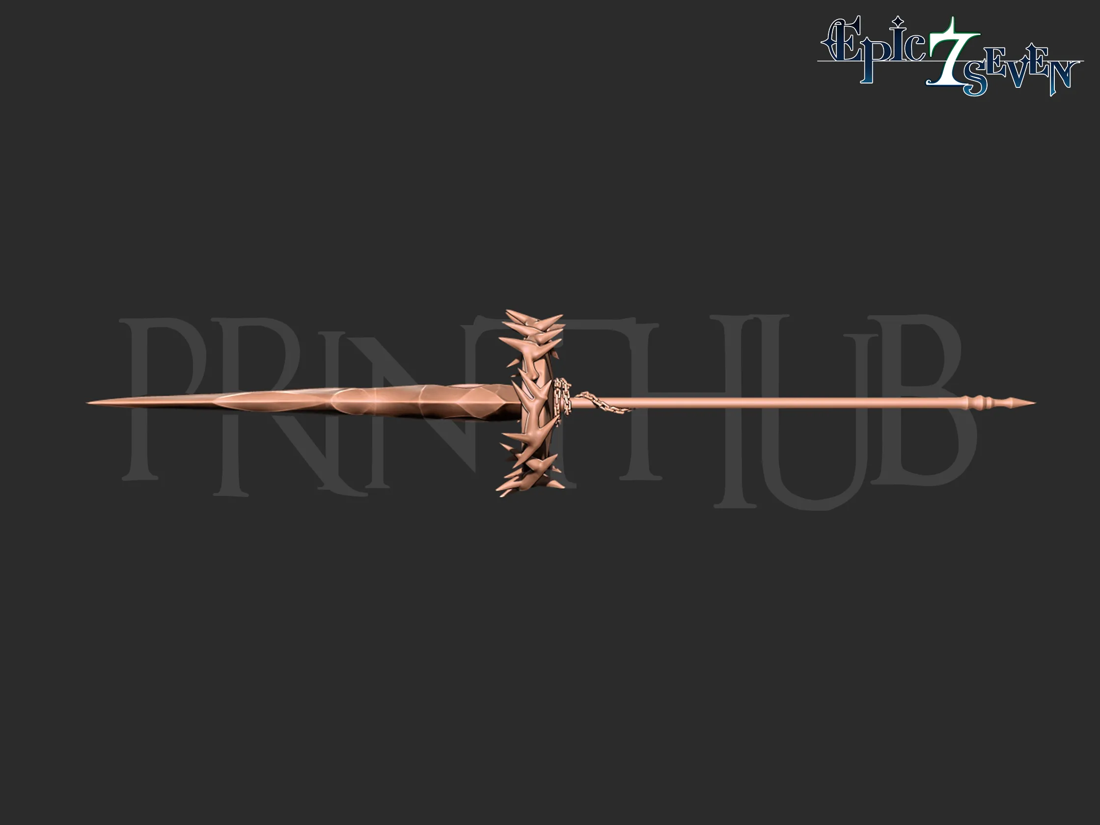 Fallen Cecilia Weapon for Cosplay