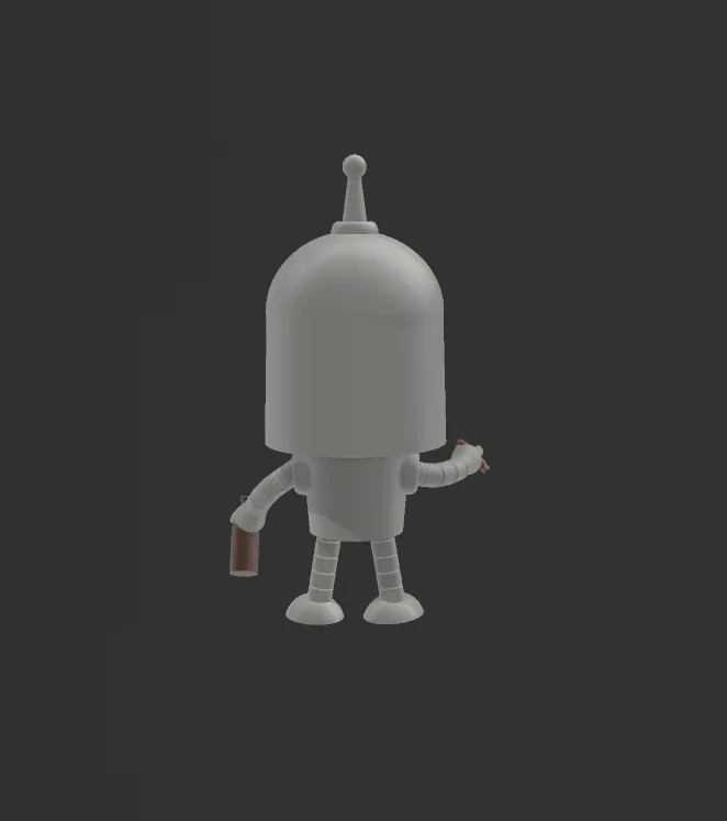 futurama funko style Bender