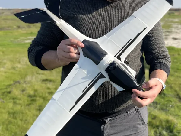 Avião de Corrida FPV Crow Racer 750 V2 mm - Arquivos de Teste