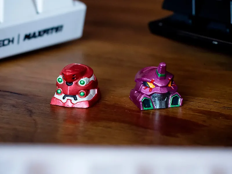 Evangelion UNIT-01, 02 keycaps - Mechanical Keyboard