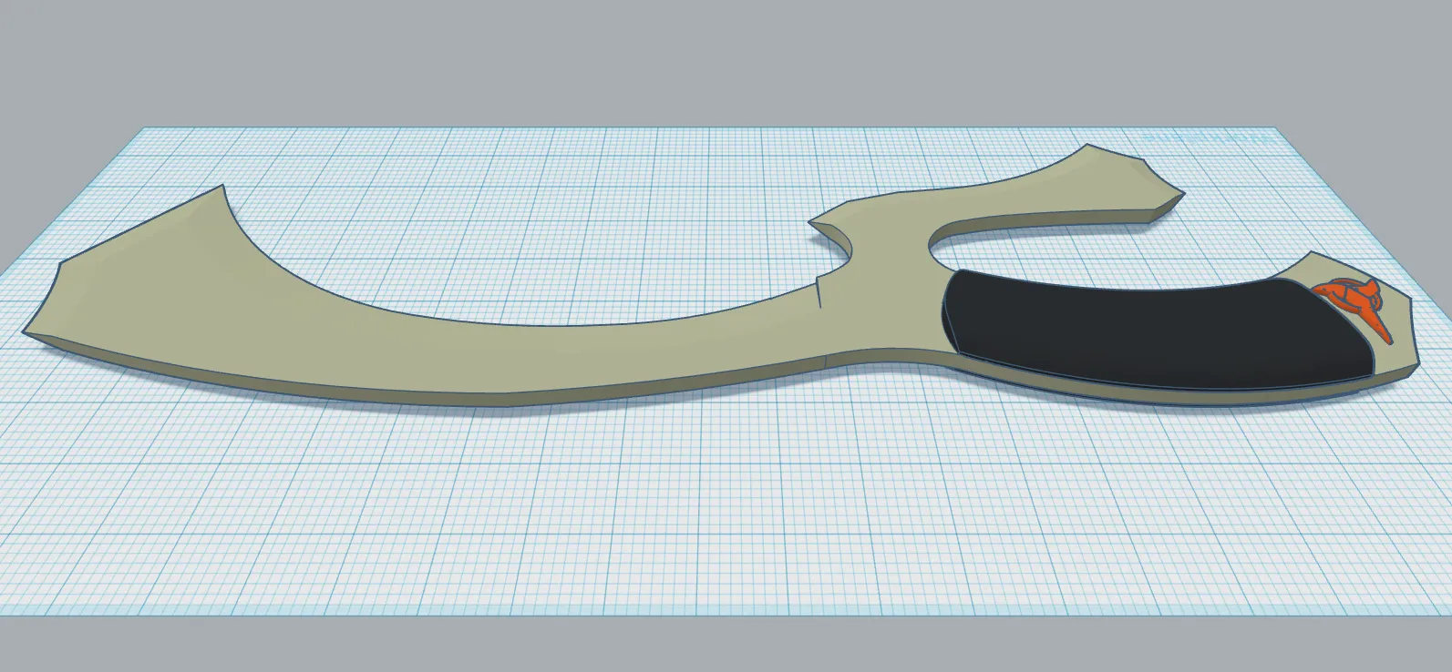Lama da battaglia Klingon Mek'leth 1