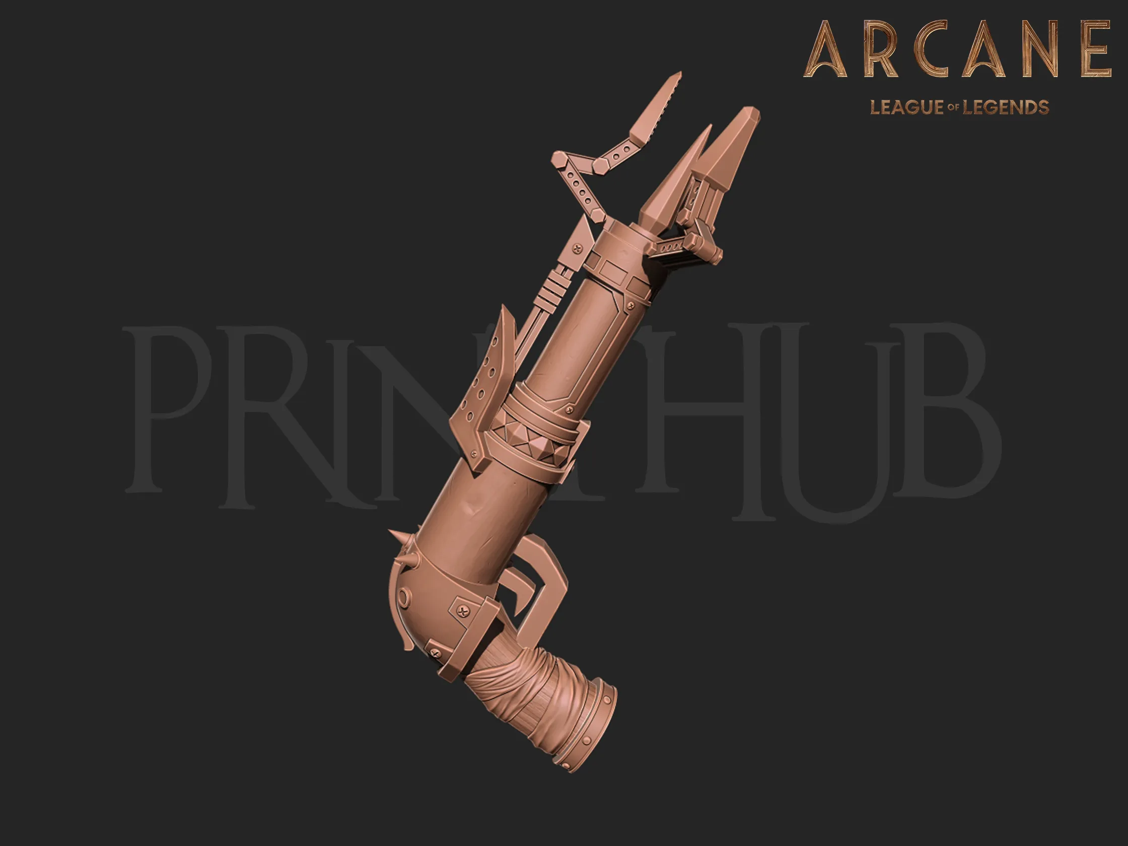 Jinx Zapper gun from Arcane Season 2 League of Legends