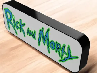 LIGHTBOX RICK & MORTY
