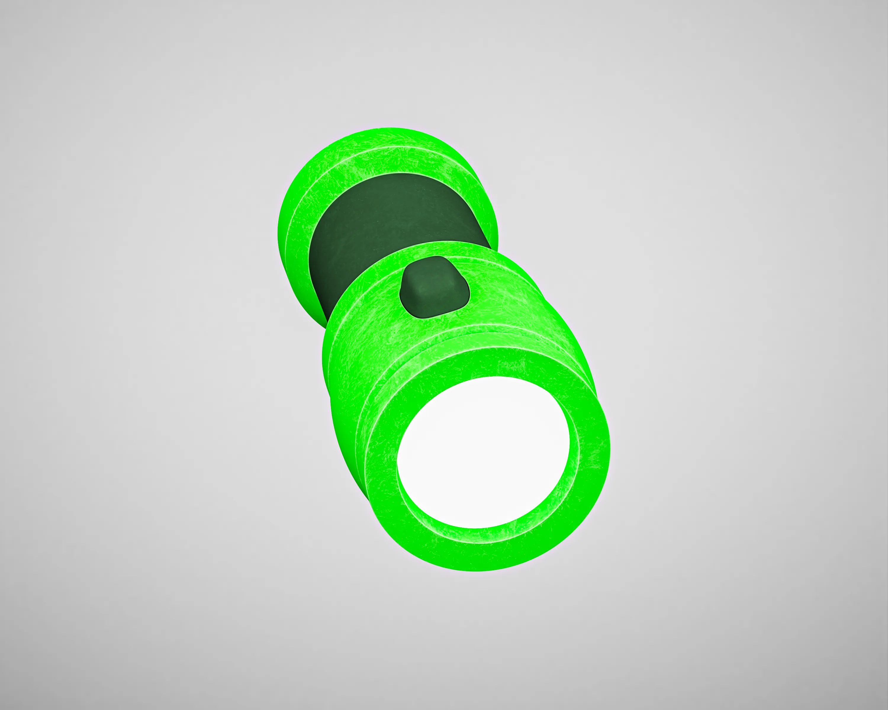 Lethal Company Flashlight - 3D Printable STL Model