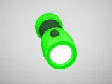 Lethal Company Flashlight - 3D Printable STL Model-1