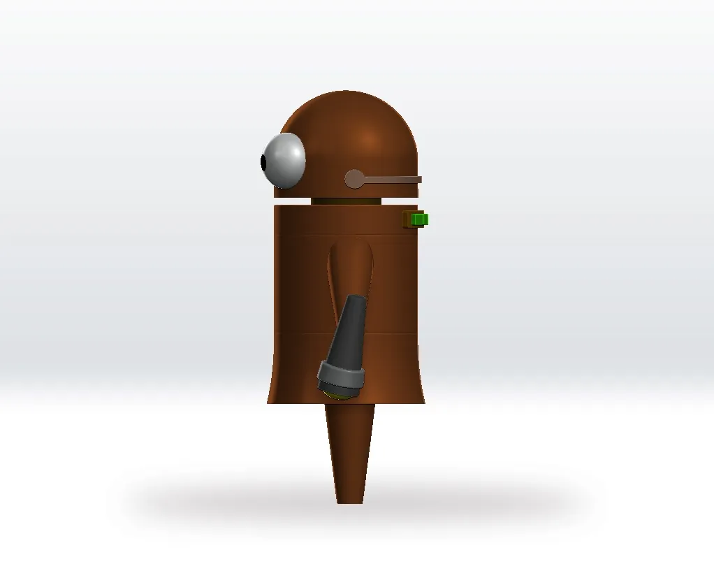 Repo Brown STL file 3D Model Character Fanart