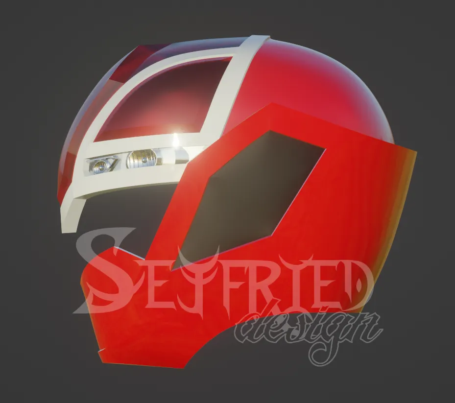 Mashin Sentai Kiramager Kira Red cosplay helmet
