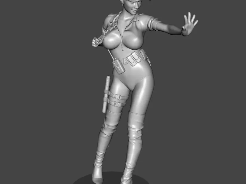 Mulher de polícia sexy