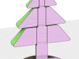 Giocattolo ad Albero di Natale Impilabile – Festività Sicure e Divertenti-2