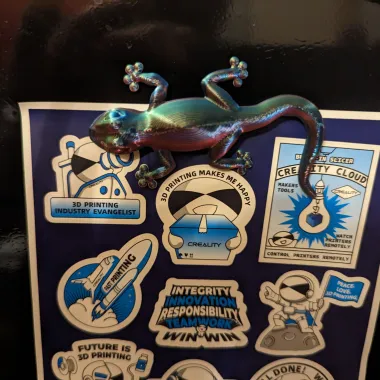 Gecko Fridge Magnet-0