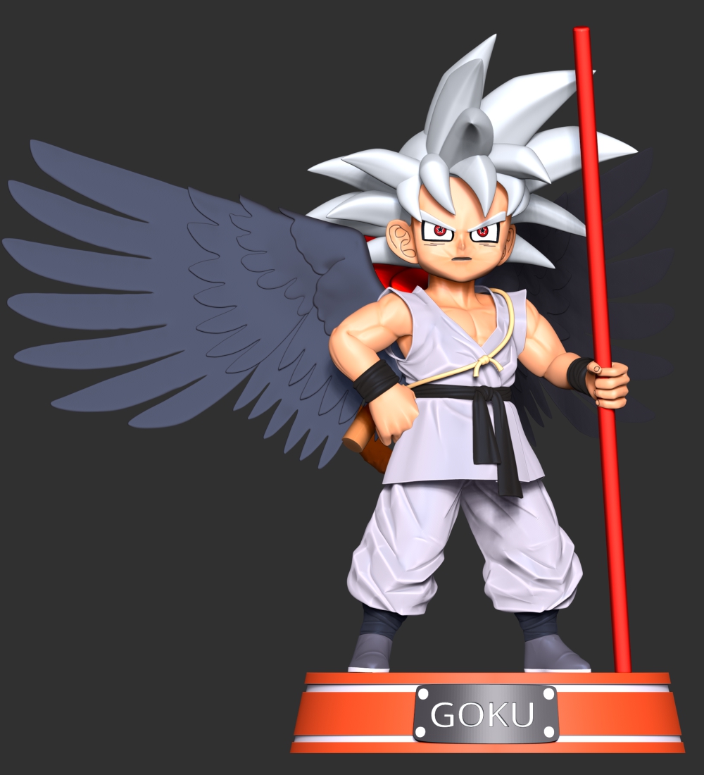 Goku Seraphim - Dragon Ball | 3D модели скачать | Creality Cloud