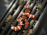 Fluffy Tail Cute Flexi Baby Red Panda - Toy/ Keychain/Magnet-2