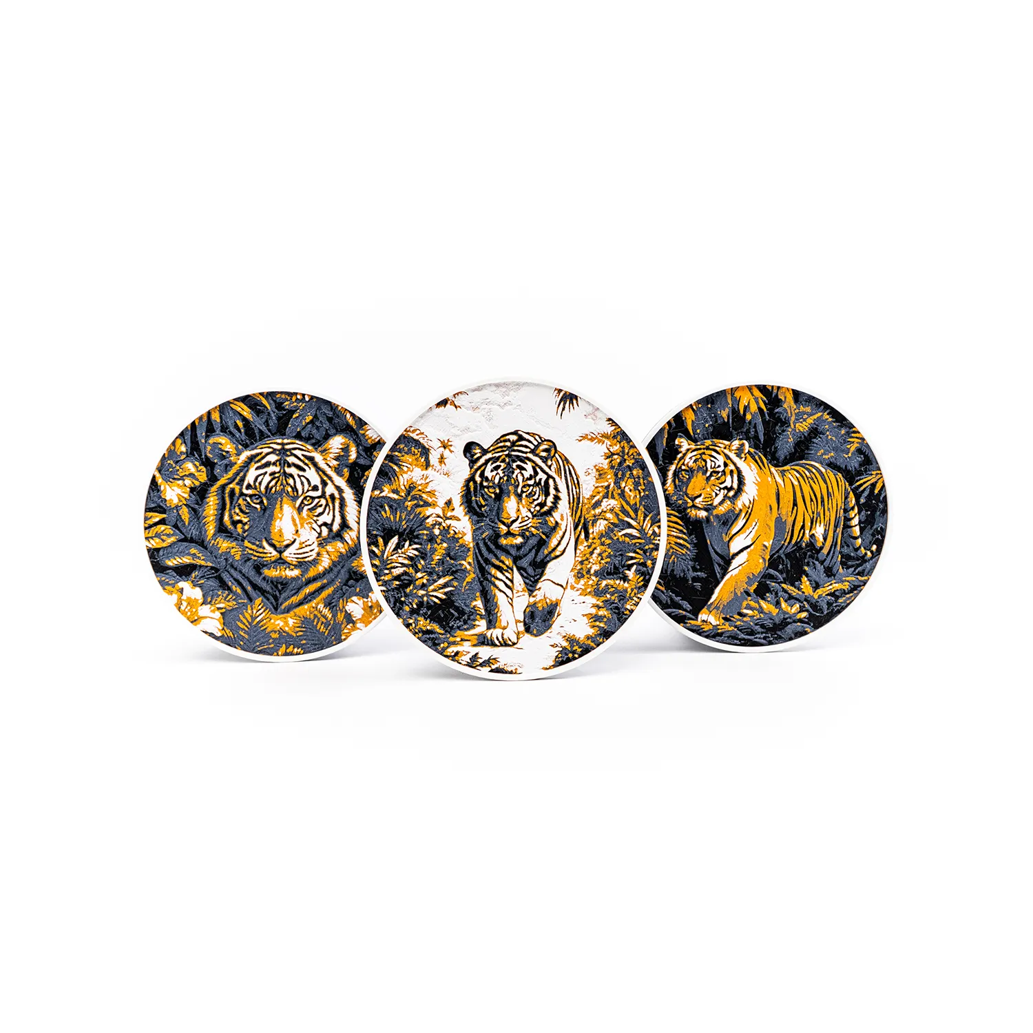 Tiger Coasters