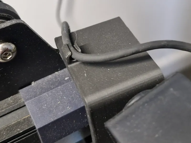 Nebula-Kamerahalterung Ender3 S1 v17 mit Kabelclip