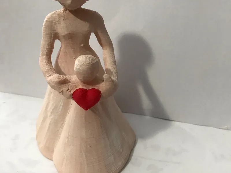 Mother and Daughter with their LOVE