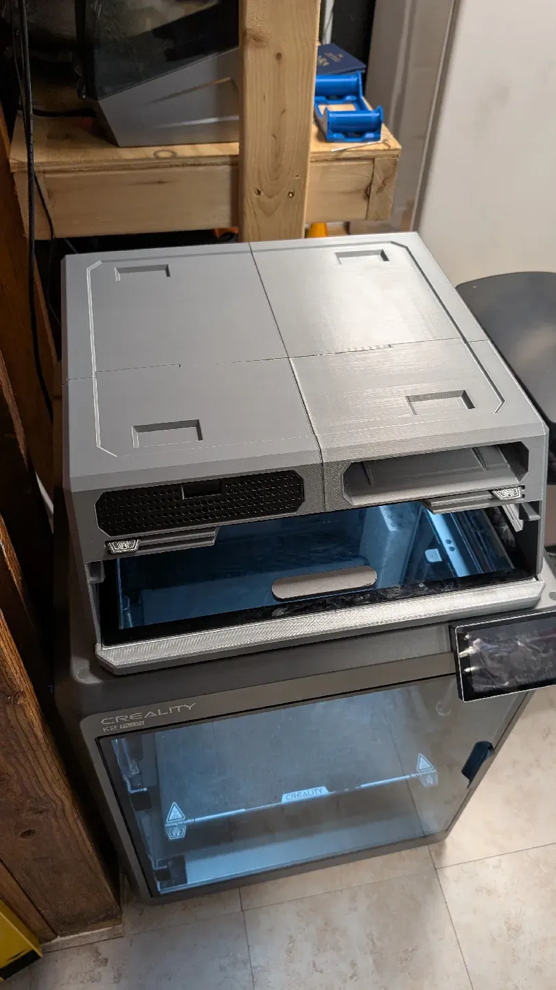 K2 Plus - CFS Riser, Ventilation, and Storage