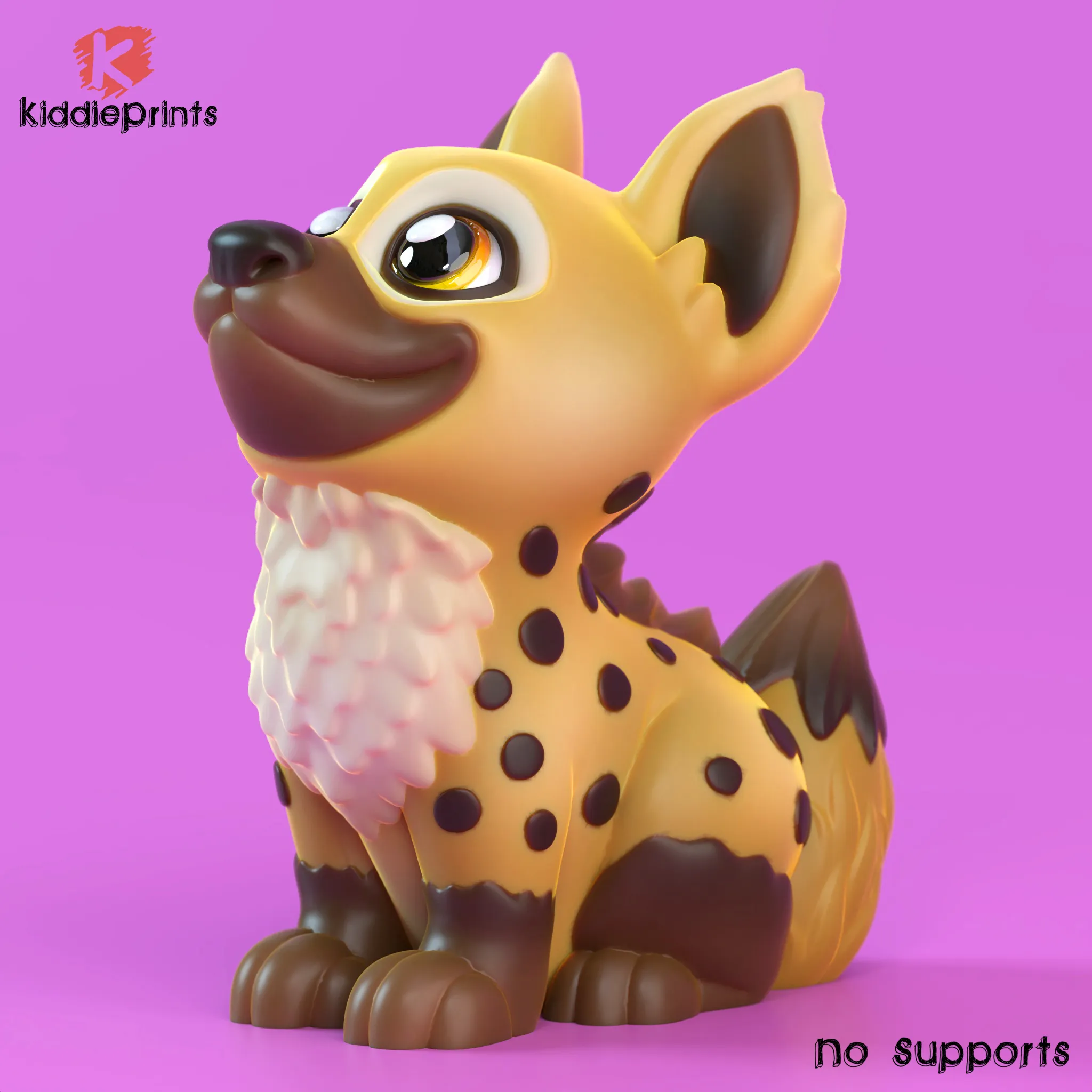 Cute hyena (no supports )