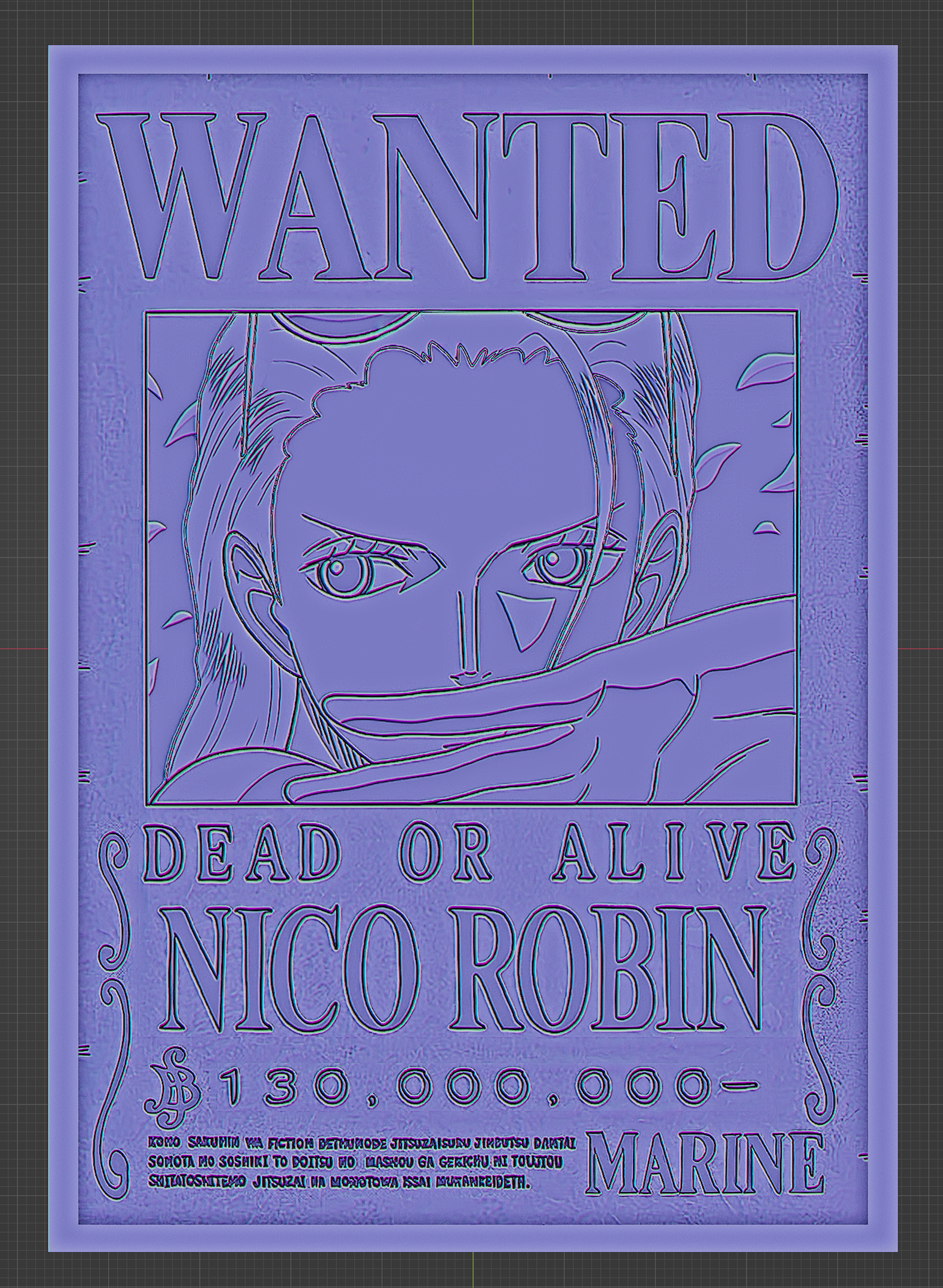 One Piece Wanted Poster, One Piece Wanted poster transparent