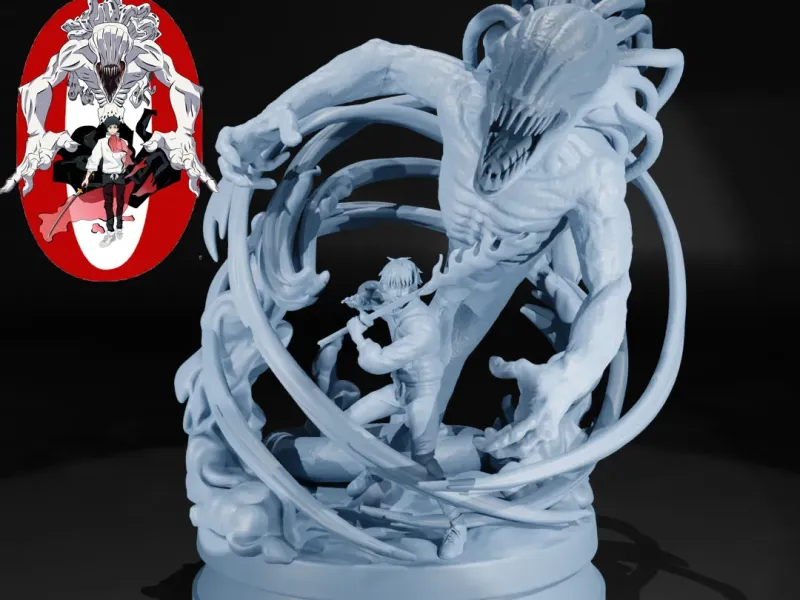 YUTA OKKOTSU - JUJUTSU KAISEN - IMPRESSION 3D