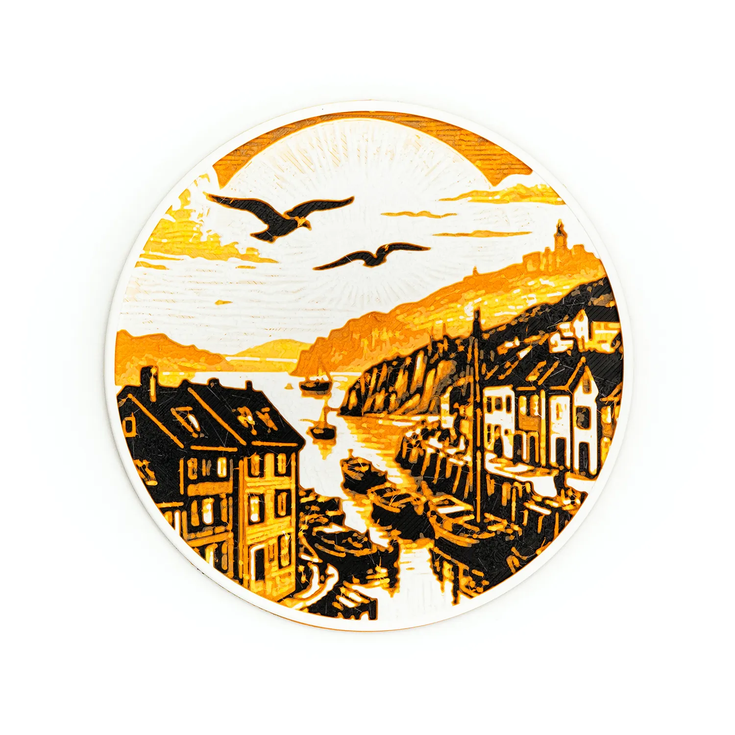 Coastal Village Coasters