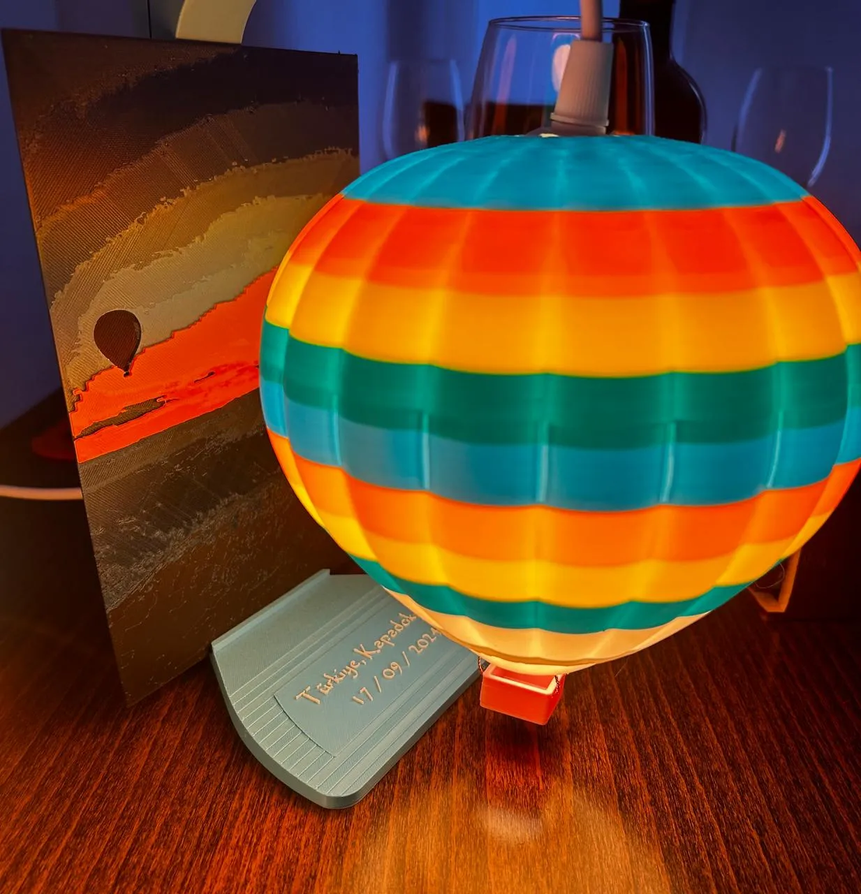 Aerostatic Globe - Balloon Lamp