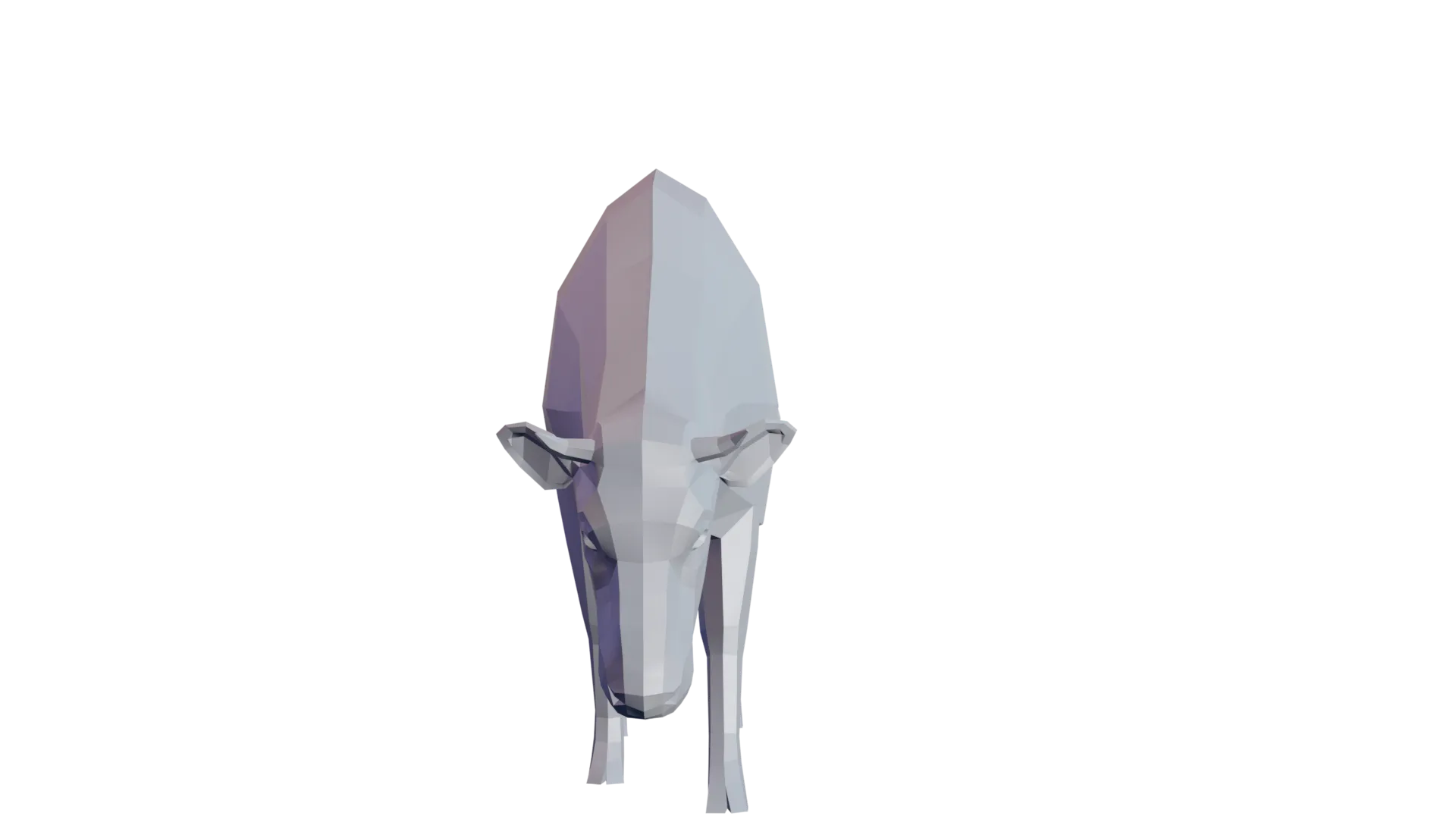 Low Poly Cow
