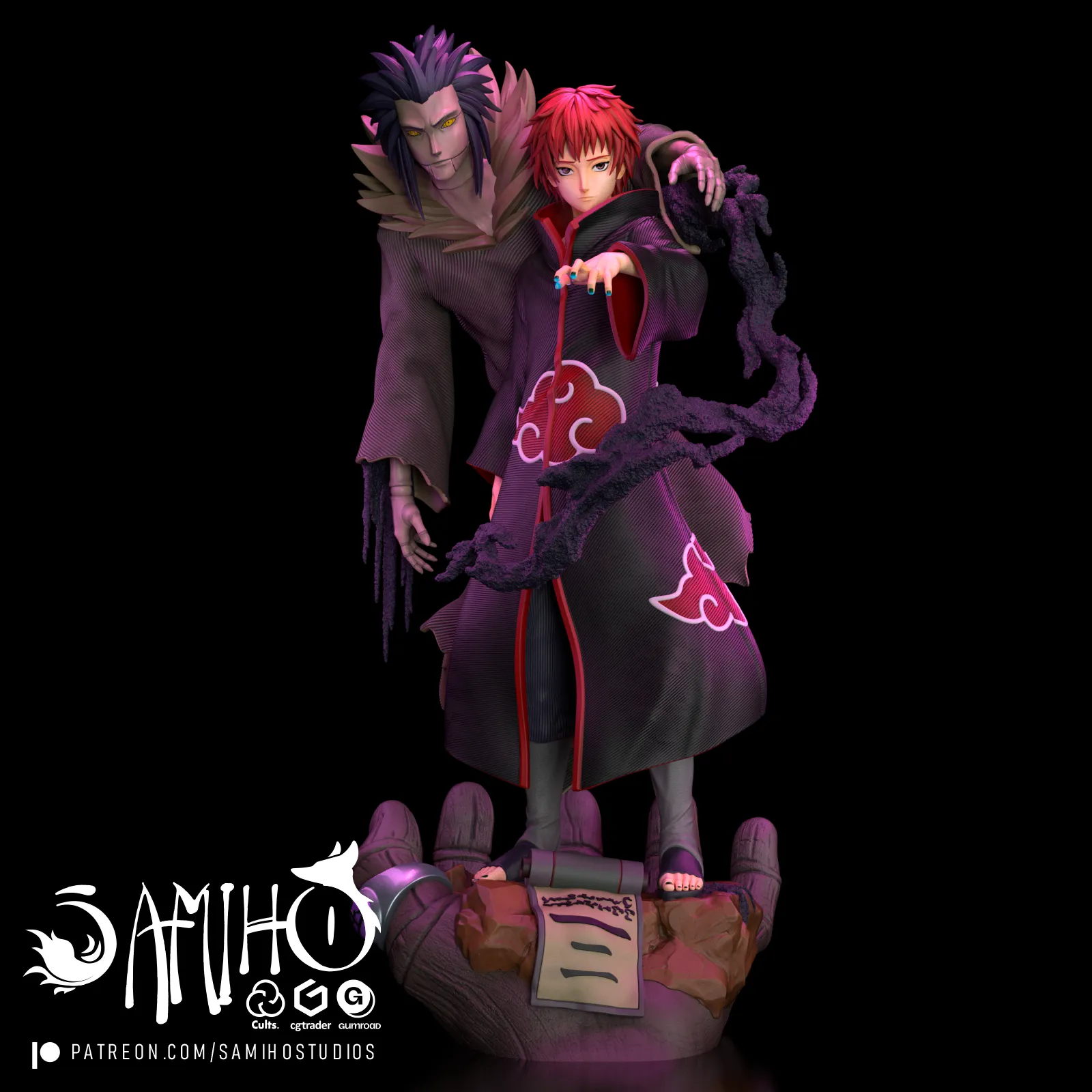 Samiho Studios - Red Sand Sasori: STLs ready for printing